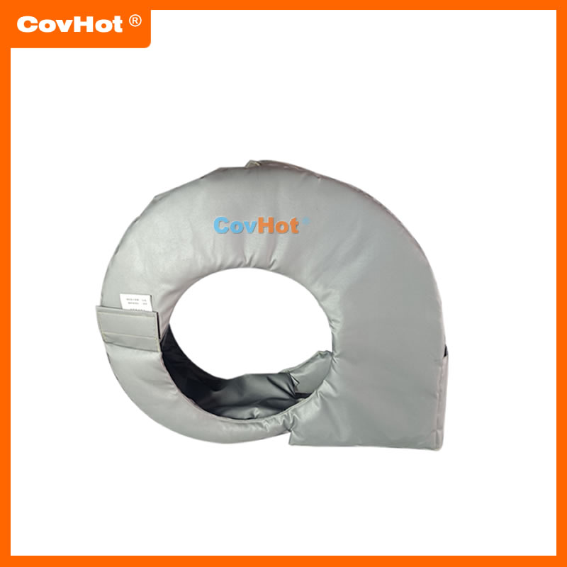 工業(yè)風(fēng)機(jī)可拆卸式保溫衣，耐高溫防火耐酸堿